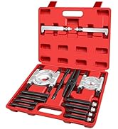 WETT Bearing Puller and Splitter Set, 14-Piece Heavy Duty Pinion Wheel Removal Hub Axle Bearing P...