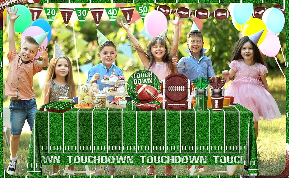 Football Party Supplies Kit