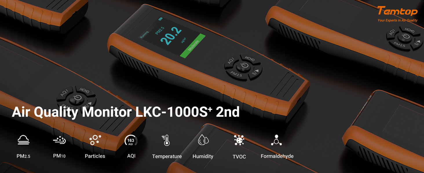 temtop air quality monitor