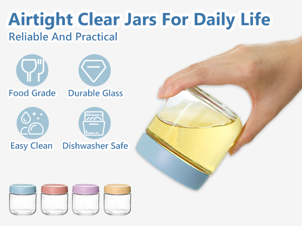 10oz glass jars