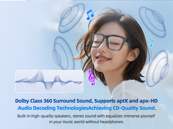 Ai Smart Translation Glasses for Men and Women with Chat GPT Bluetooth Glasses Music Playback