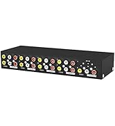 MT-VIKI 8 Way 3 RCA Splitter Composite Video Audio Distribution (1 in 8 Out)