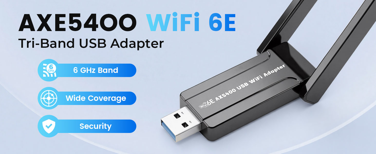 WiFi 6E USB Adapter