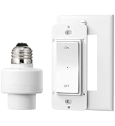 DEWENWILS Remote Control Light Socket, E26/ E27 Base, Programmable &amp; Expandable, No Wiring Needed...