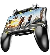 COOBILE Mobile Game Controller for PUBG Mobile Controller L1R1 Mobile Game Trigger Joystick Gamep...
