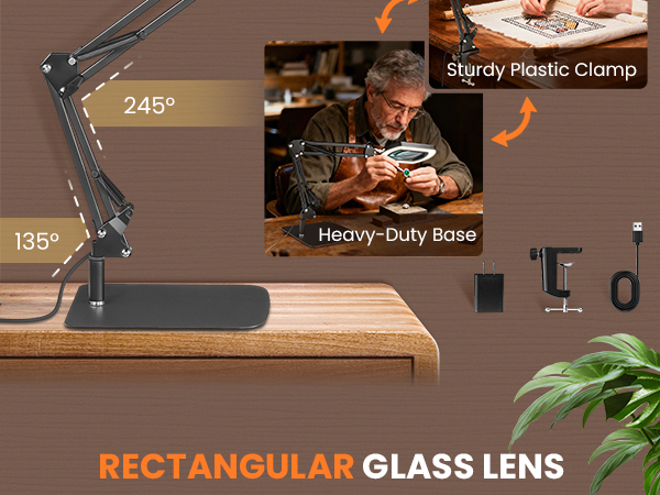 Magnifying Glass with Light