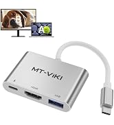 MT-VIKI 4K Type C USB 3.0 C to HDMI Adapter, Support Extended Screen