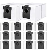 Bluearks 14Pcs Compatible with Dreame L10s Ultra Gen 2/X50 Ultra/L40 Ultra Robot Vacuum,3.2-Liter...