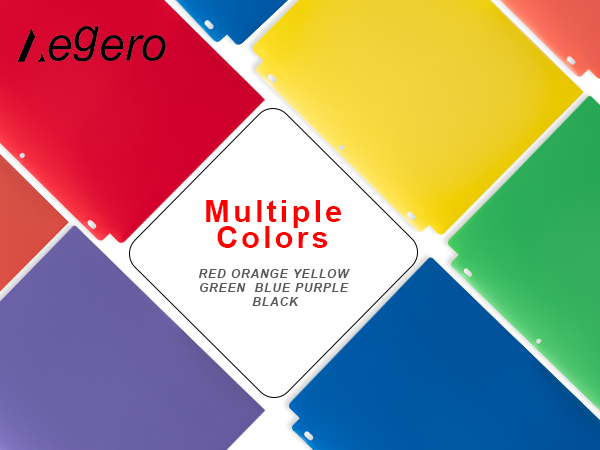 Divider Folder for Notebook, Durable Poly, Fits 8.5x11 Sheets