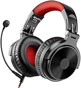 Bluetooth Over Ear Headphones with 110Hrs Playtime, OneOdio Wired Gaming Stereo Headsets with Boo...