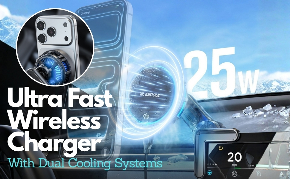 Tesla iphone wireless charger