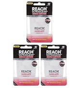 REACH ULTRACLEAN Gentle Gum Care Expanding Floss – Woven, Non-Waxed, PFAS-Free with Vitamin E, f...