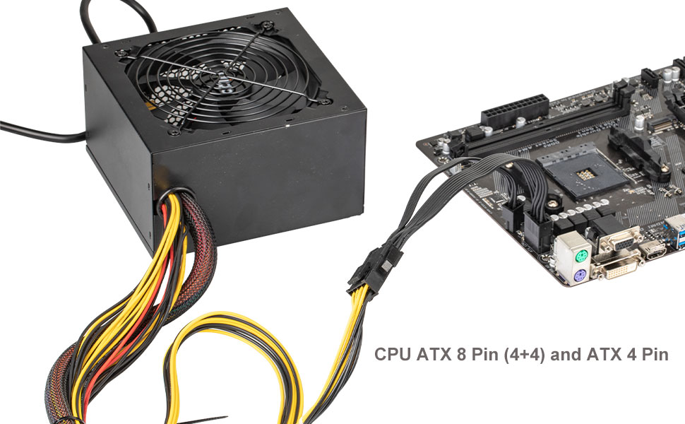 8 pin to 4 pin cpu power adapter