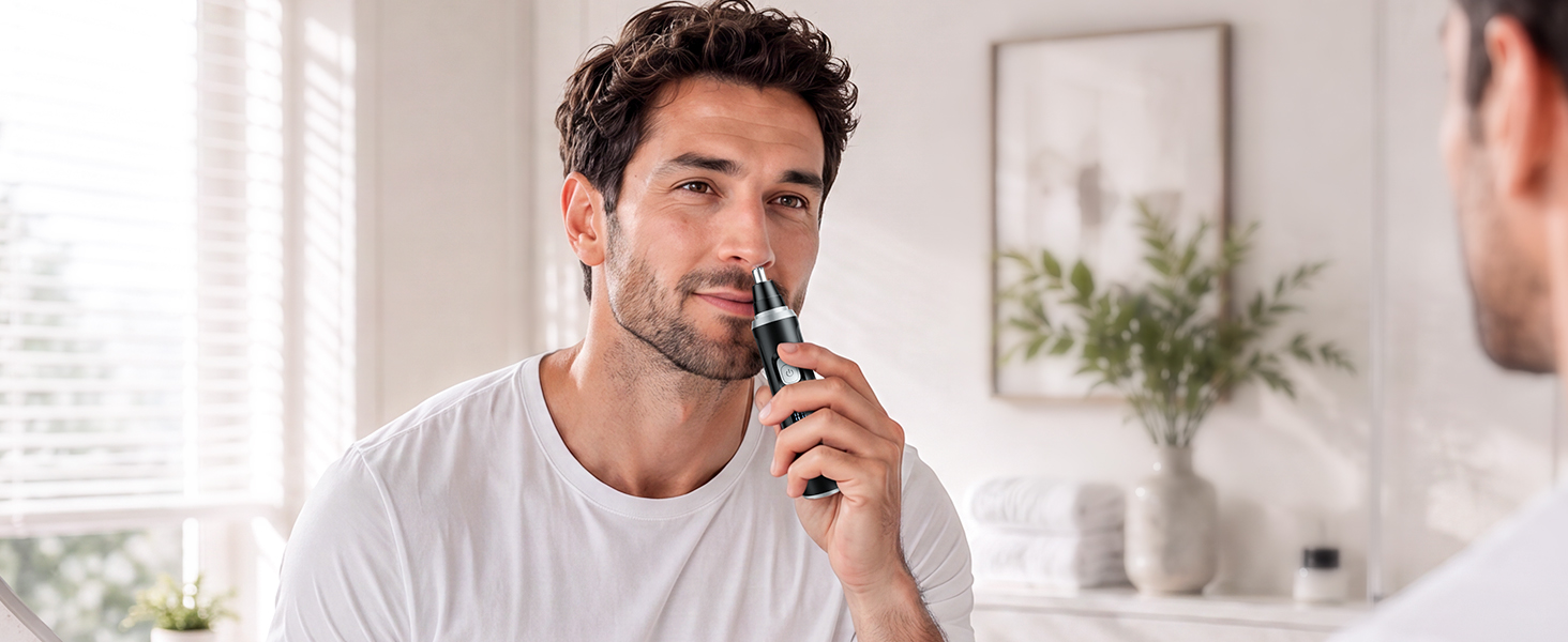 nose and ear hair trimmer for men