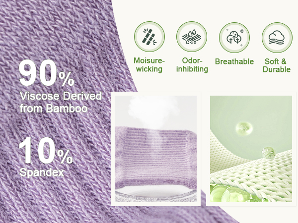 90% Viscose Derived from Bamboo 10% Spanter