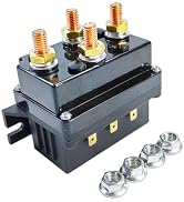 12V 500A Winch Solenoid Contactor Relay | Fits for 8000lbs - 12000lbs Winch Used in Polaris Range...
