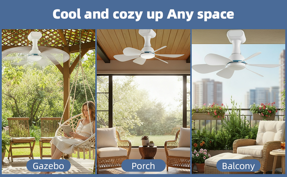 solar fan light