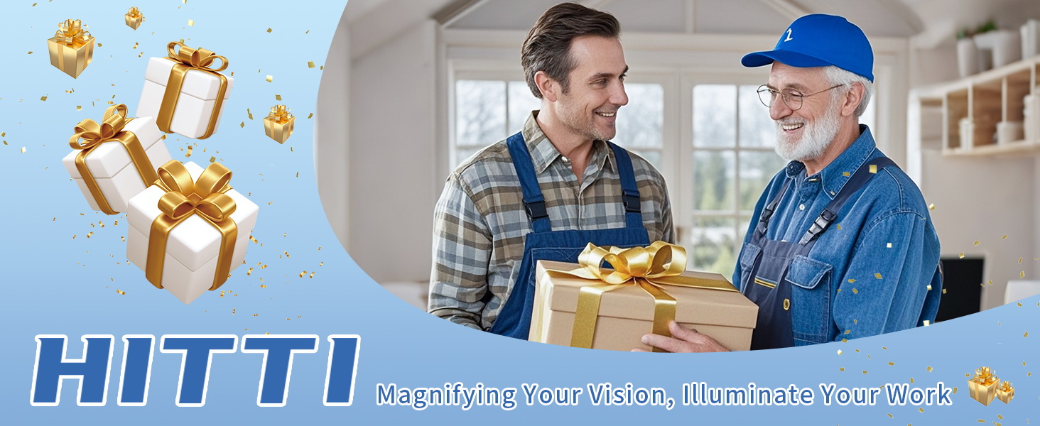  It’s also gift for family, friends, and the elderly jewelry magnifying glass with light