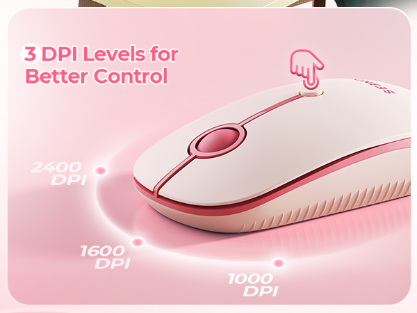 3 adjustable DPI