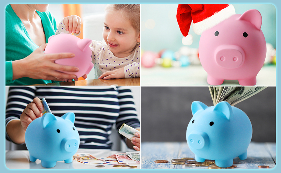 Help children develop good habits of saving money