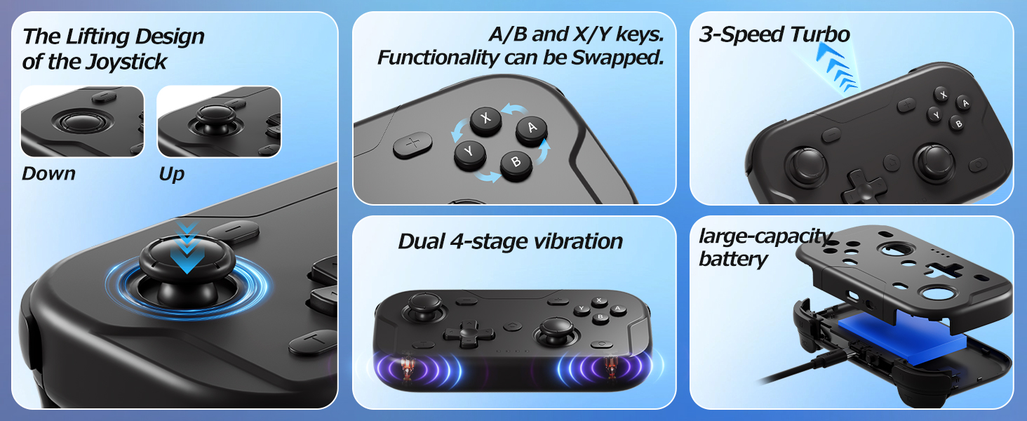 Ultra-Portable Pocket controller, this mini controller is incredibly compact and easy to store