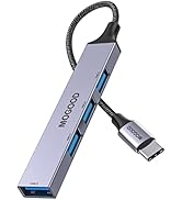 USB C Hub,MOGOOD USB C to USB Adapter,USB Port hub,USB C Splitter,USB C Hub Multiport Adapter wit...
