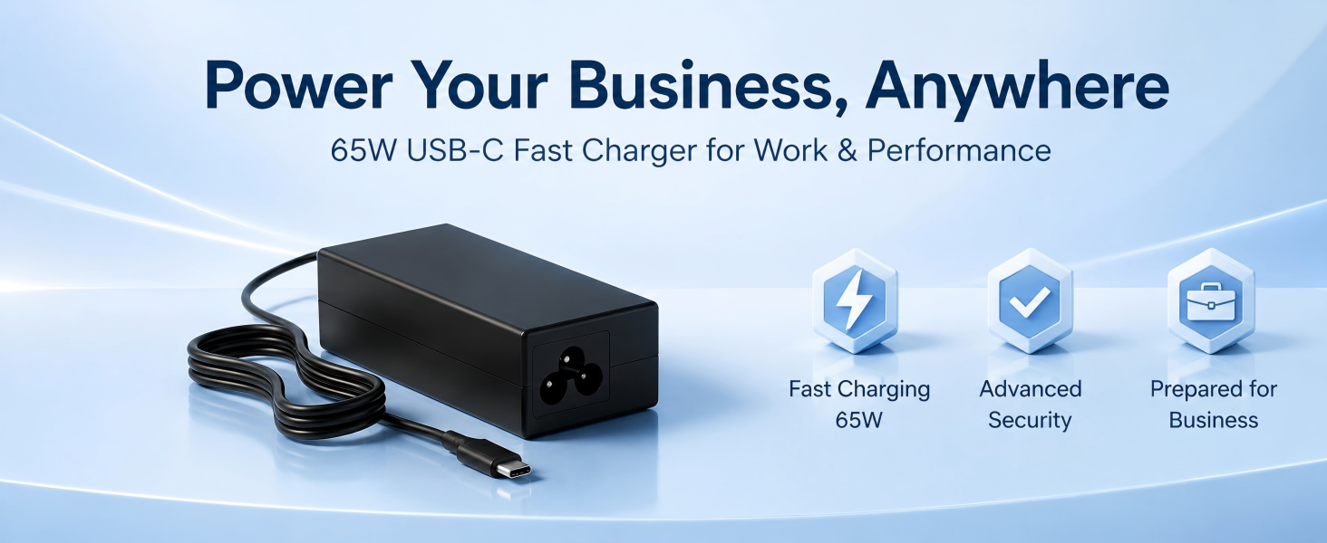 Universal 65W USB C Laptop Charger