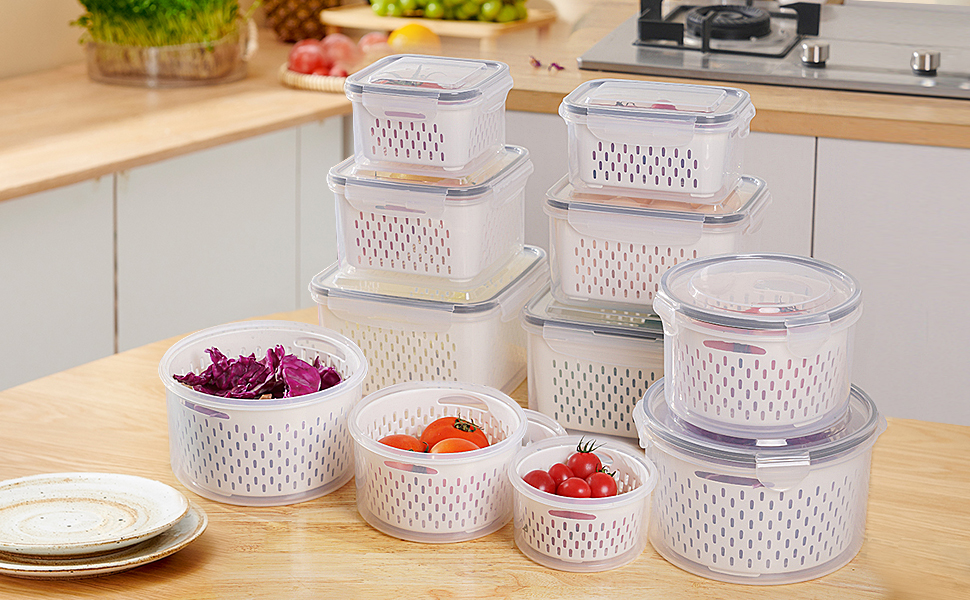 Refrigerator fresh storage box