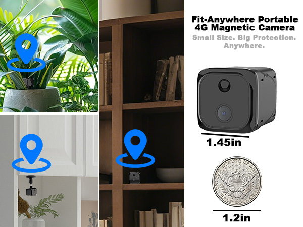 4g portable camera
