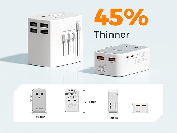 TESSAN International Power Adapter