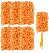 KEEPOW 6 Pack Reusable Duster Refill Compatible with Swiffer Duster, 360° Heavy Duty Duster Refil...