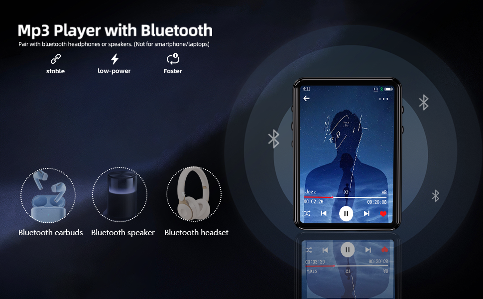 mp3 player with bluetooth