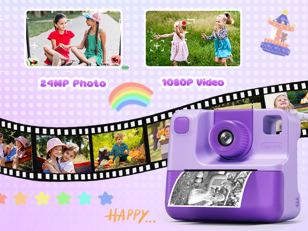 instant print camera for kids