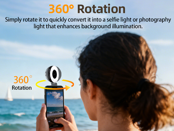 foldable magnetic fill light