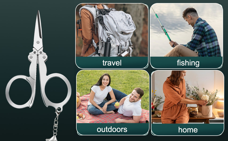 folding scissors travel