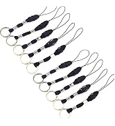 YOUOWO 10 pcs Nylon Lanyards for USB Flash Drive Cell Phone Key ipod mp3 mp4 ID card badge Small ...
