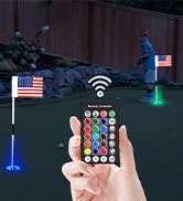 LED golf hole lights