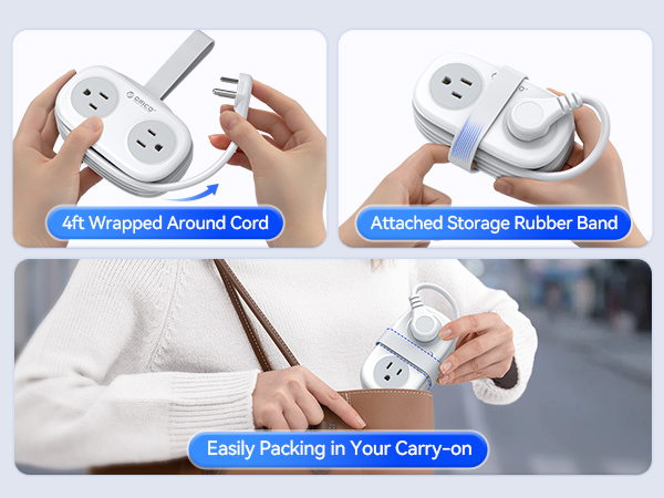 PD20W Travel Power Strip