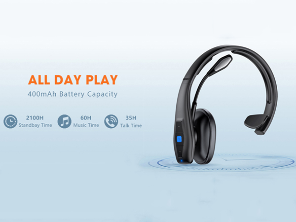 JBT100 Bluetooth headset display