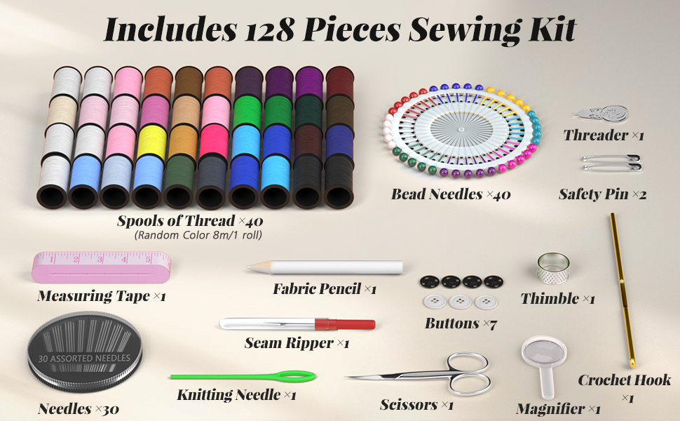 sewing needle and thread kit