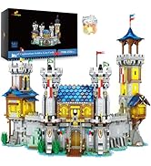JMBricklayer Medieval Castle Building Sets for Adults, Ideas House Model Toy Construction Set wit...