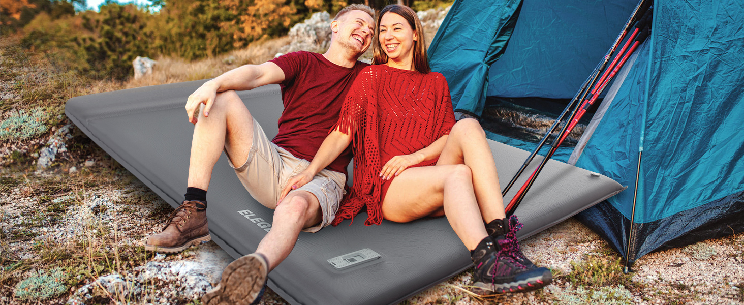 double foam sleeping pad