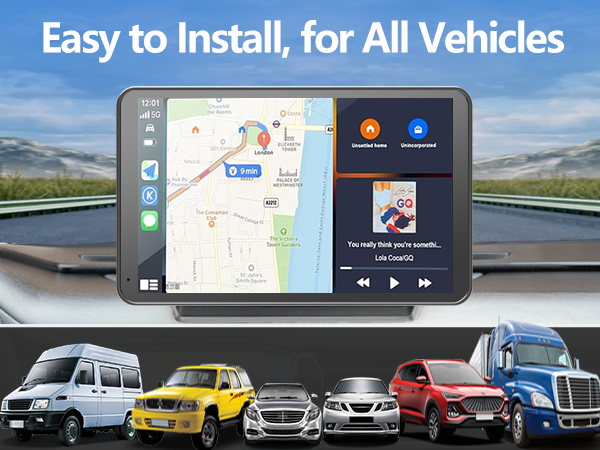 carplay screen for car
