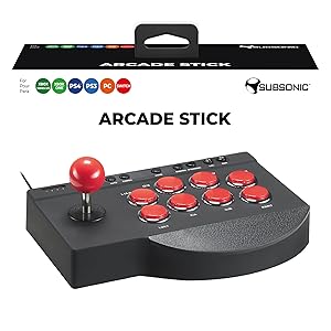 retro gaming arcade joystick