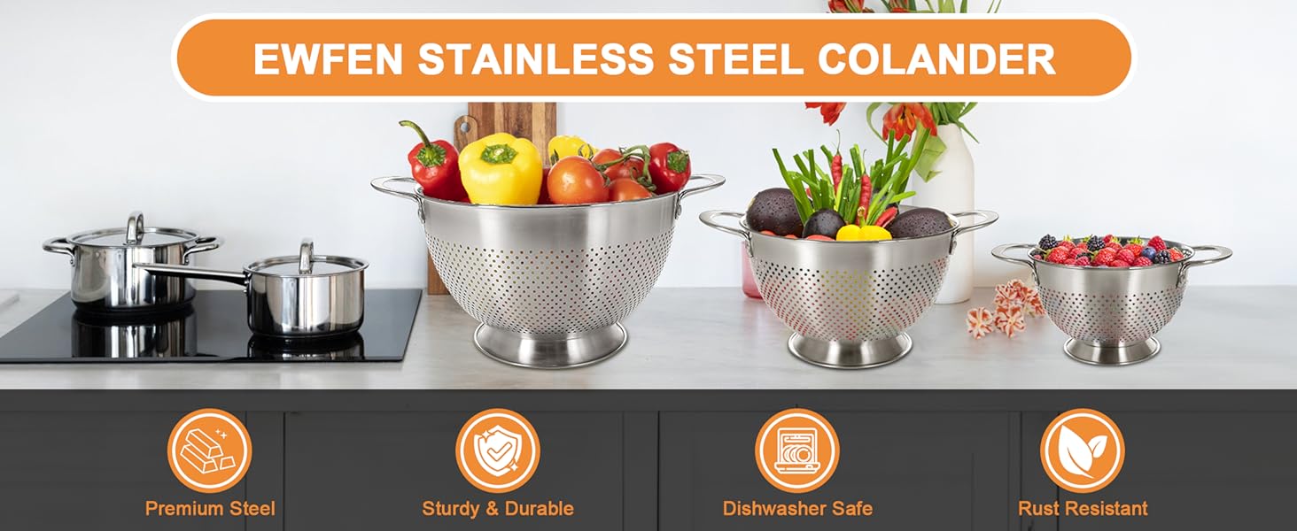 Stainless Steel Colander