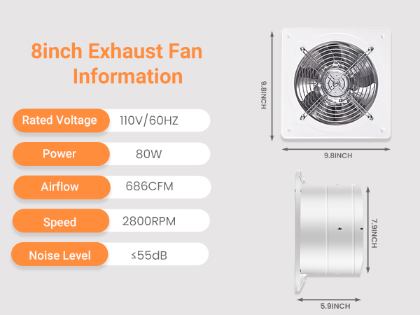 Kitchen Exhaust Fan 7