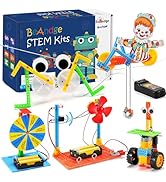 STEM Robotics Kits for Kids Age 8-12, DIY Engineering Crafts Kit Science Robot Building STEM Toys...
