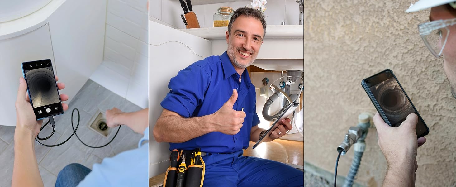 Pixaco Endoscope Camera with Light