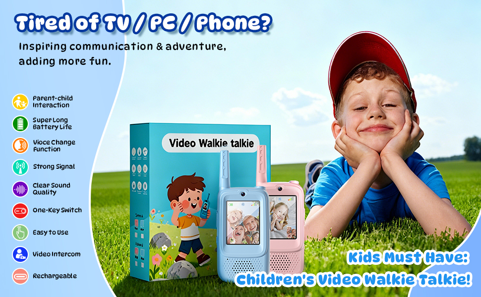 Video Walkie Talkies for Kids