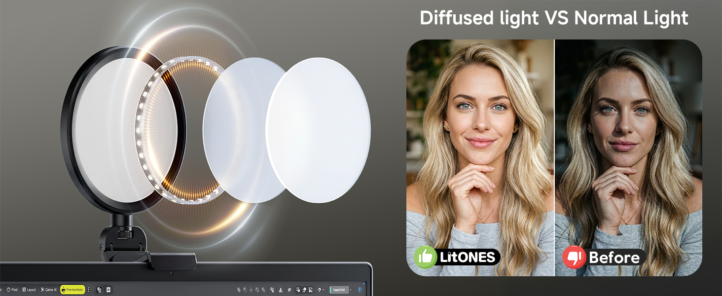 diffused light